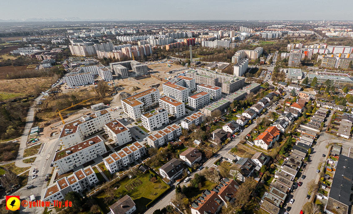 22.03.2023 - Baustele und Wohnanlage Alexisquartier
